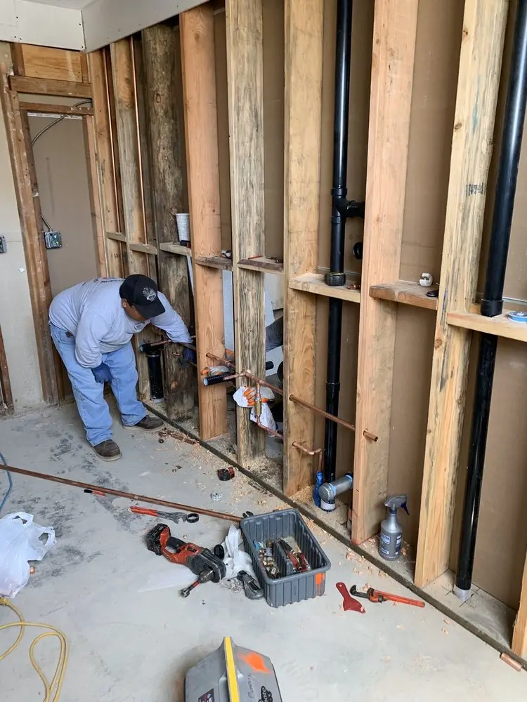 Commercial rough-in plumbing for Gas Line Repair in Whitefish Bay